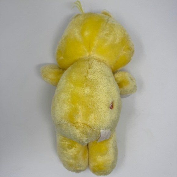 Care Bears Funshine Bear Plush Stuffed Animal Sun 13” VTG 1983 Kenner - Picture 9 of 9